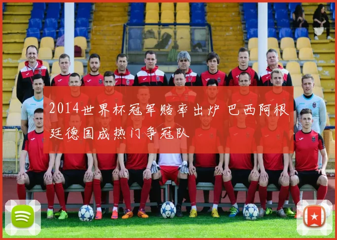 2014世界杯冠军赔率出炉 巴西阿根廷德国成热门争冠队